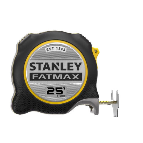 Stanley FATMAX Premium 25 ft. L X 1.25 in. W Compact Wide Blade Tape Measure 1 pk