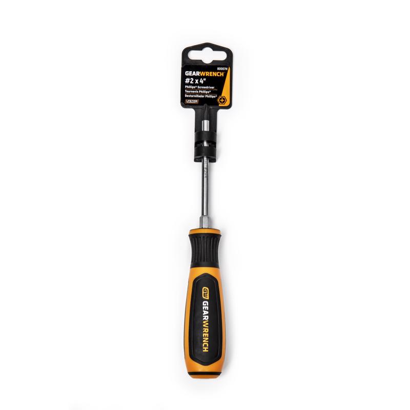 Destornillador de estrella GEARWRENCH #2 de 4 pulg. de largo, paquete de 1