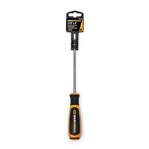 GEARWRENCH 3/16 in. X 6 in. L Slotted Cabinet Screwdriver 1 pk