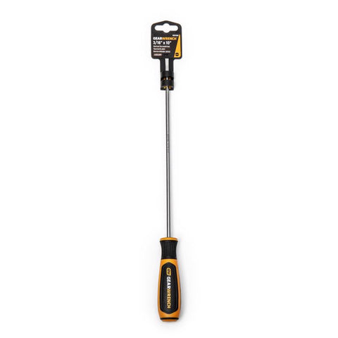 GEARWRENCH 3/16 in. X 10 in. L Slotted Cabinet Screwdriver 1 pk