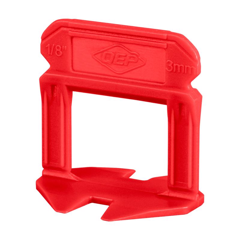 QEP XL 1.29 in. H X 1.08 in. W X .95 in. L Plastic Tile Leveling Clips 500 pc