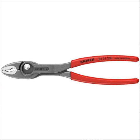 Knipex 8 in. Chrome Vanadium Steel TwinGrip Slip Joint Pliers