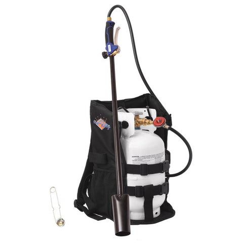 Flame King 10 lb Weed Burner Weed Torch Kit Steel 3 pc Propane
