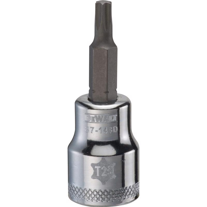 DeWalt T25 Casquillo de dado de estrella de 3/8 pulg. de cuadradillo 1 pza.
