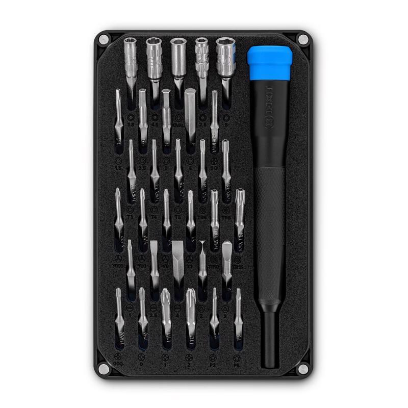 Kit de destornillador multibit iFixit Moray de 32 piezas