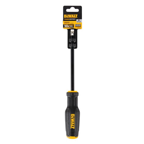 DeWalt Toughseries 5/16 slot X 6 in. L Screwdriver 1 pk