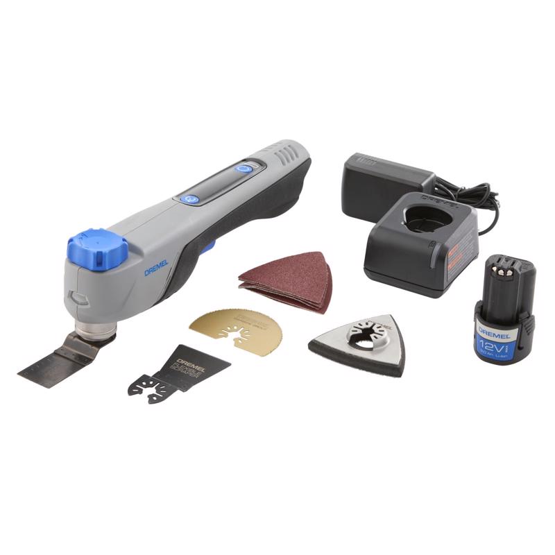 Dremel 12V Blueprint 2 amps Cordless Oscillating Multi-Tool Kit (Battery & Charger)