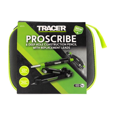 Tracer ProScribe 6.5 in. L X 0.11 in. D ABS Plastic/Steel Kit with Deep Hole Pencil & Lead Refills C