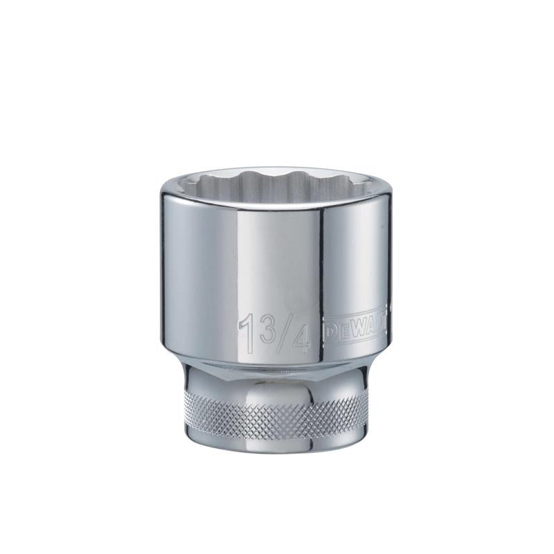 DeWalt 1-3/4 in. X 3/4 in. drive SAE 12 Point Socket 1 pc