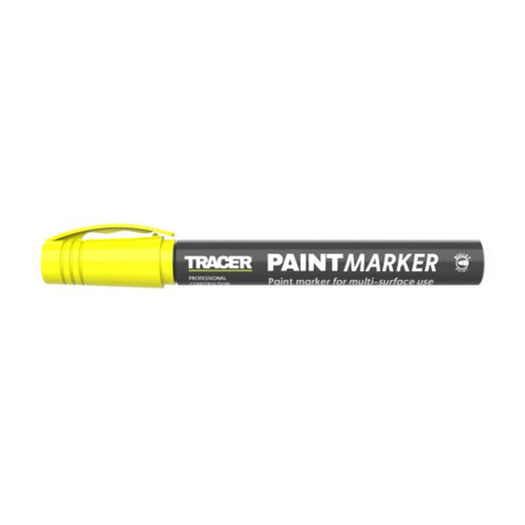 Tracer 8 in. L Paint Marker Yellow 1 pc