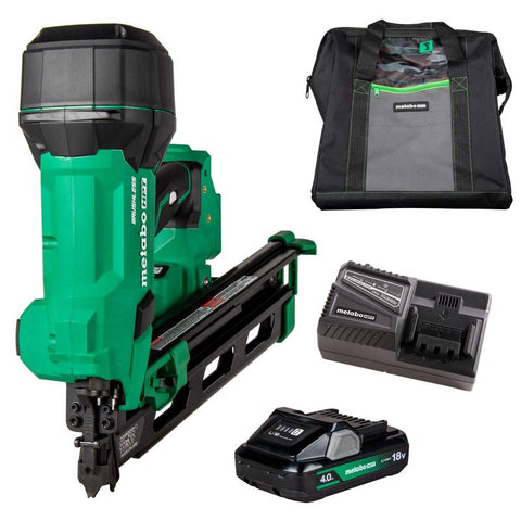Metabo HPT Cordless 21 deg Framing Nailer Kit (Battery & Charger) 18 V
