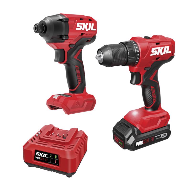SKIL Cordless Brushless 2 Tool Combo Kit