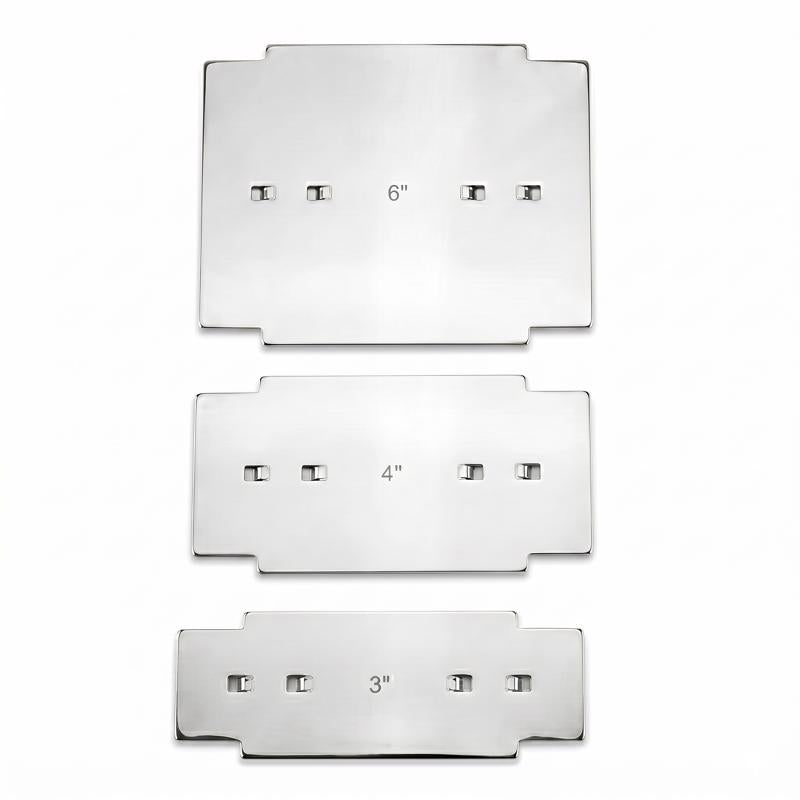 Rapid Rafter 1 in. H Anodized Aluminum Adjustable Rafter Base Kit