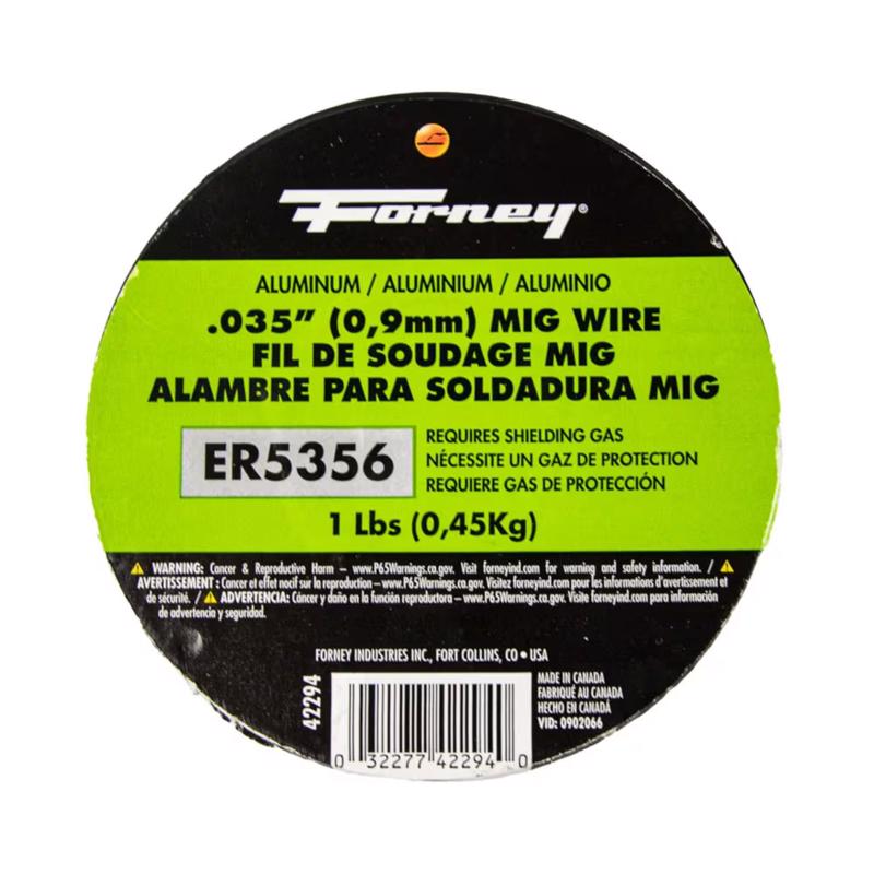 Forney 0.04 in. Aluminum Welding Wire 63000 psi 1 lb