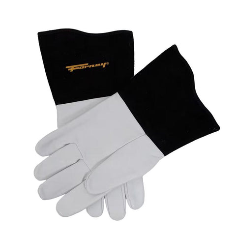 Forney 15.1 in. Insulated Cowhide Welding Gloves Black M 1 pk