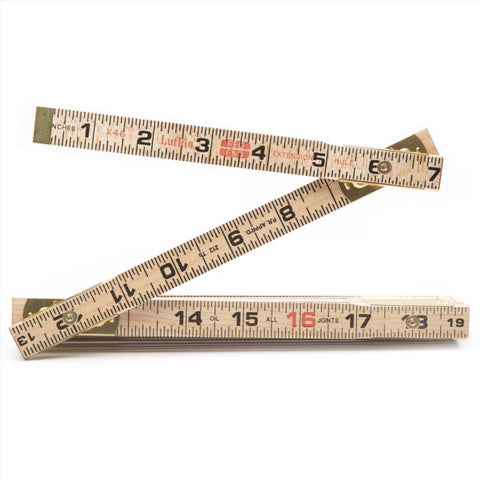 Crescent Lufkin 72 in. L X 5/8 in. W Wood Extension Rule SAE