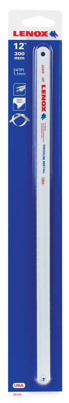 Hoja de sierra de arco bi-metal LENOX de 12 pulg., 24 TPI, 1 ud.