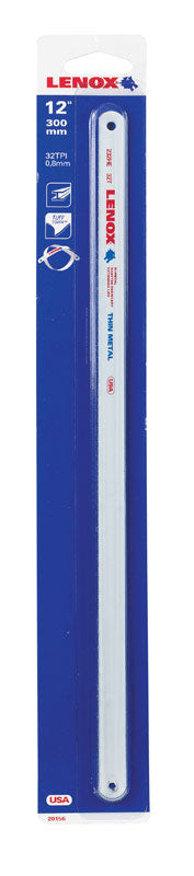 LENOX 12 in. Bi-Metal Hacksaw Blade 32 TPI 1 pk