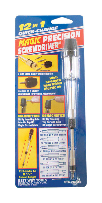 Destornillador 12 en 1 Best Way Tools de 8 1/4 pulg.