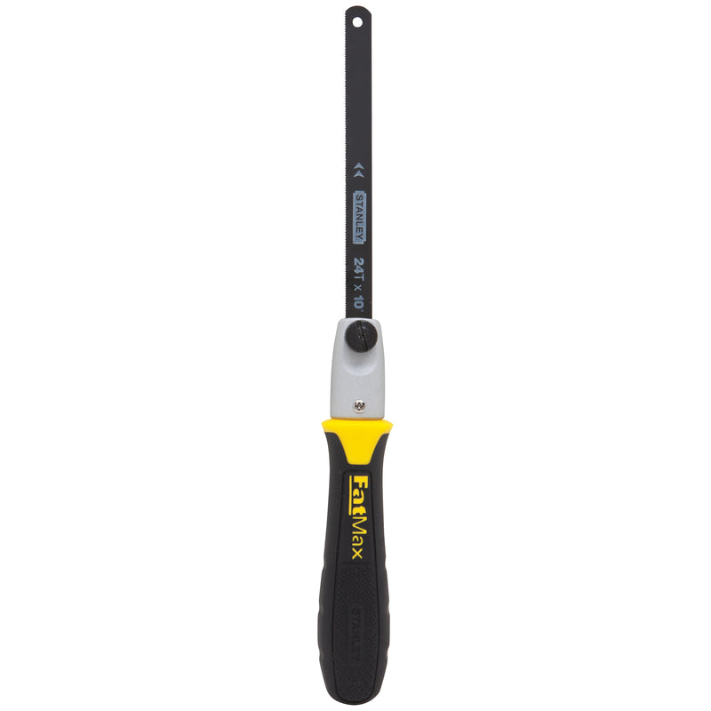 STANLEY FatMax 6 in. High Carbon Steel Multi Hand Saw 10 and 24 TPI 3 pc