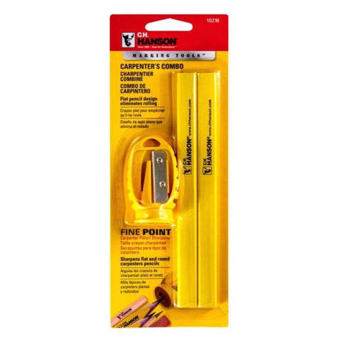 C.H. Hanson 7 in. L Carpenter Pencil Kit Yellow 3 pc