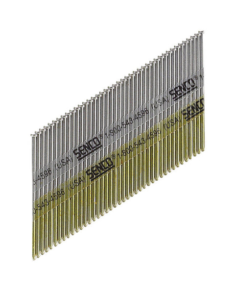 Senco 2-1/2 in. L X 15 Ga. Angled Strip Bright Finish Nails 34 deg 3000 pk (Pack of 3)