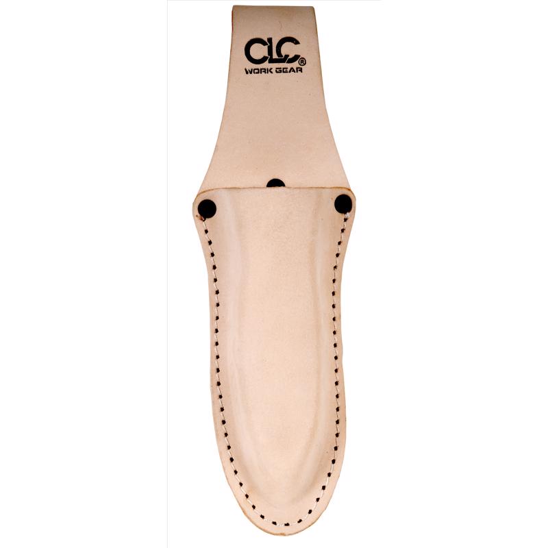 CLC 1 pocket Leather Plier Holder 2.5 in. L X 8.5 in. H Tan