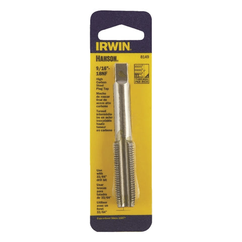Irwin Hanson SAE 9/16 in. Fraction Tap