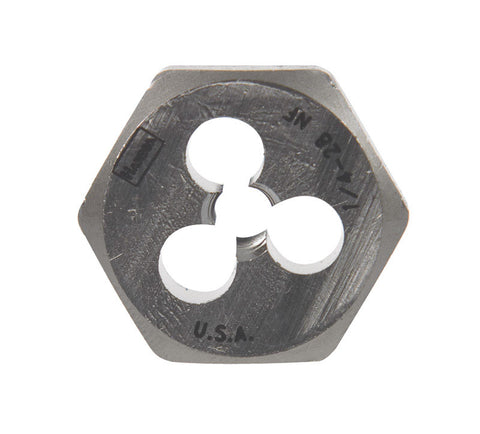 Irwin Hanson SAE 1/4-28 in. Hexagon Die (Pack of 5)