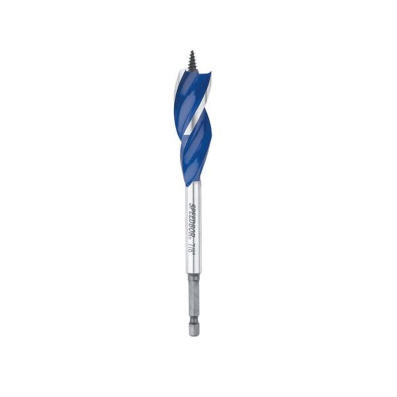 IRWIN Speedbor 7/8 in. X 6 in. L Carbon Steel Wood Boring Bit Quick-Change Hex Shank 1 pc