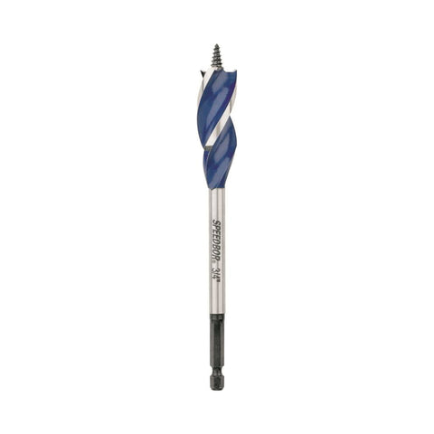 IRWIN Speedbor 3/4 in. X 6 in. L Carbon Steel Wood Boring Bit Quick-Change Hex Shank 1 pc
