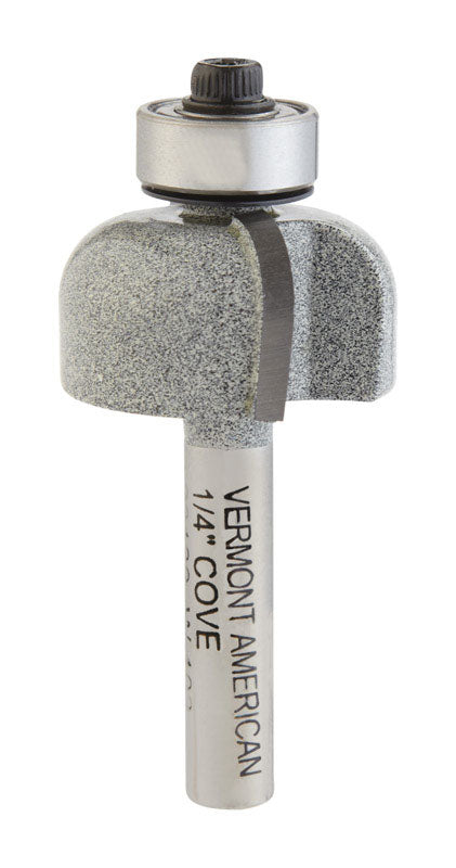 Fresa de carburo para molduras cóncavas Vermont American de 1-1/2 pulg. de diámetro x 1/4 pulg. x 1-3/8 pulg. de longitud