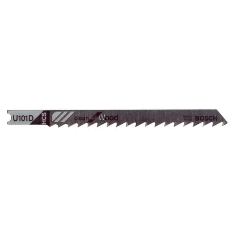 Bosch 3-5/8 in. High Carbon Steel U-Shank Jig Saw Blade 6 TPI 3 pk