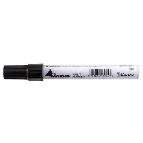 C.H. Hanson El Marko Black Valve Tip Paint Marker 1 pc (Pack of 12)