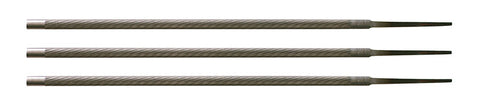 Crescent Nicholson 8 in. L X 3/16 in. W High Carbon Steel File 3 pc