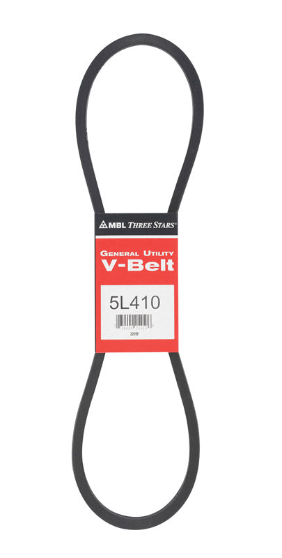 Mitsuboshi FHP General Utility V-Belt 0.65 in. W X 41 in. L For Fractional Horsepower Motors