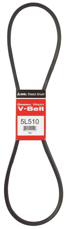 Correa trapezoidal de uso general Mitsuboshi FHP de 0,63 pulg. de ancho x 51 pulg. de largo para motores de potencia fraccional