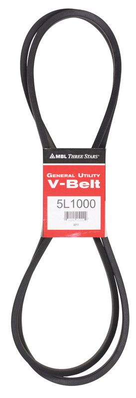 Mitsuboshi FHP General Utility V-Belt 0.63 in. W X 100 in. L For Fractional Horsepower Motors