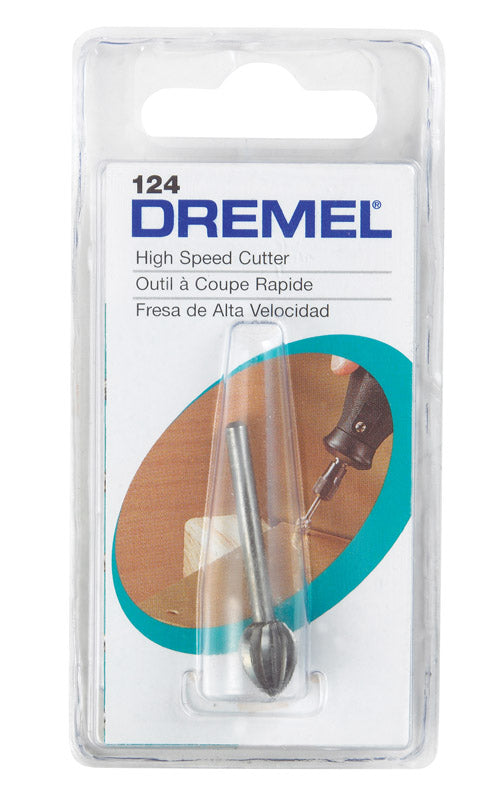 Dremel Fresa de acero rápido de 5/16 pulg. x 1,5 pulg. de largo, 1 ud.
