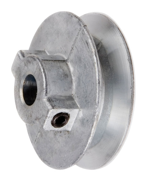 Polea simple en V de zinc fundido Chicago de 5 pulg. de diámetro x 3/4 pulg. de diámetro