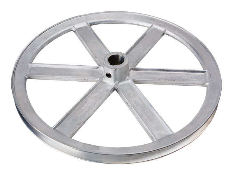 Chicago Die Cast 6 in. D X 5/8 in. D Zinc Single V-Grooved Pulley