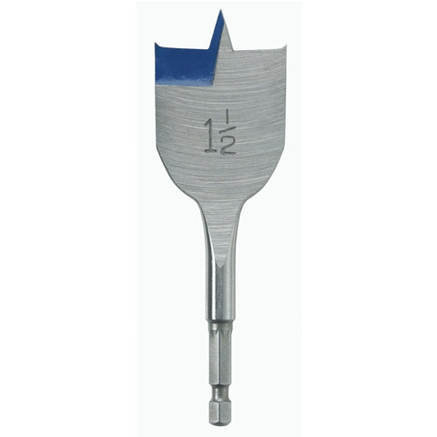 IRWIN Speedbor 1-1/2 in. X 4 in. L Carbon Steel Wood Boring Bit Quick-Change Hex Shank 1 pc
