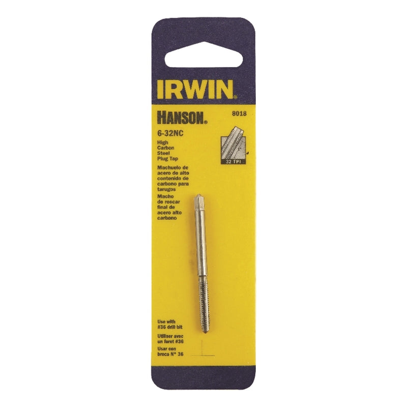 Macho de roscar para tapón Irwin Hanson SAE 6-32