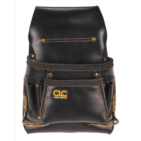 CLC 4.25 in. W X 13.5 in. H Leather Tool Bag 8 pocket Tan 1 pc