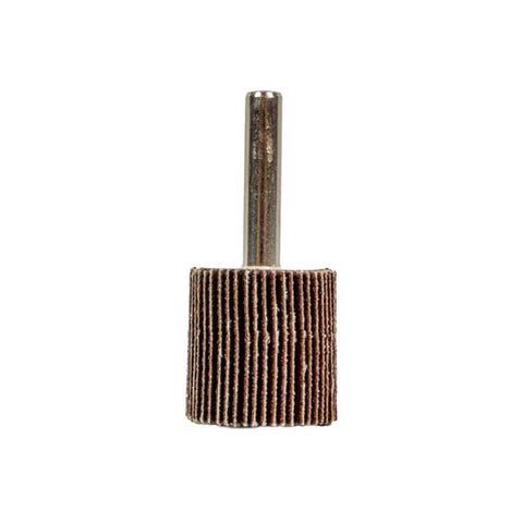 Forney 1 in. D X 1/4 in. Aluminum Oxide Flap Wheel 120 Grit 1 pc