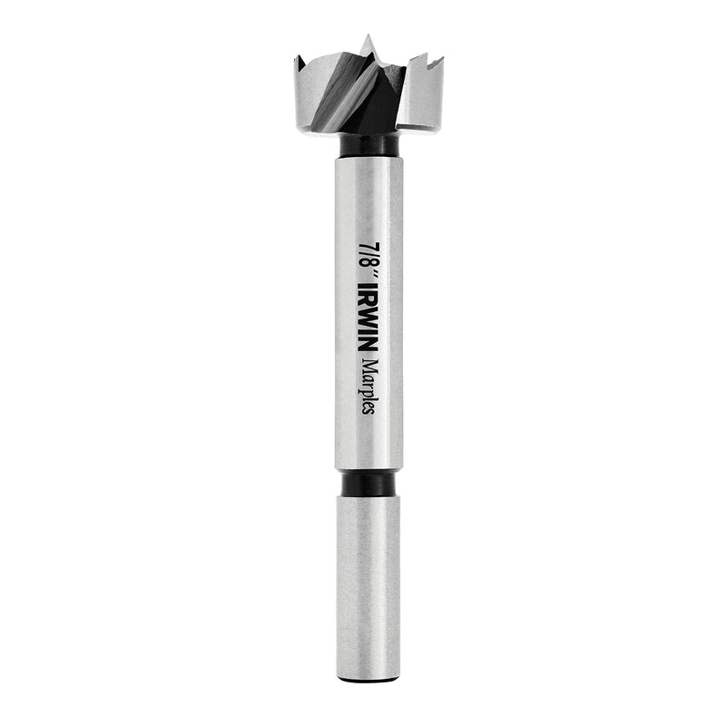 IRWIN Marples 7/8 in. X 4 in. L Carbon Steel Forstner Drill Bit Round Shank 1 pc
