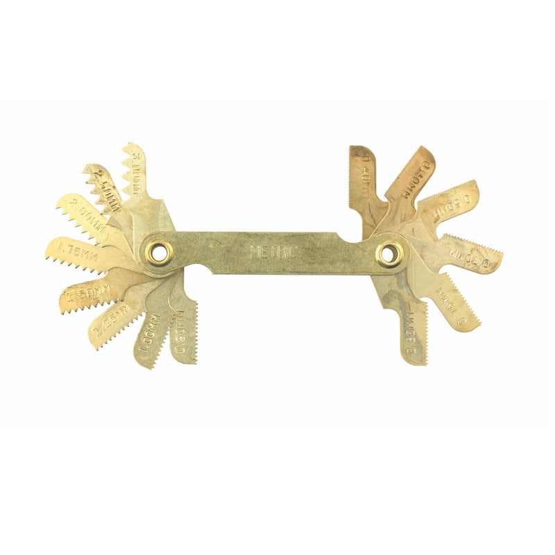 Irwin Hanson Metric Thread Pitch Gauge