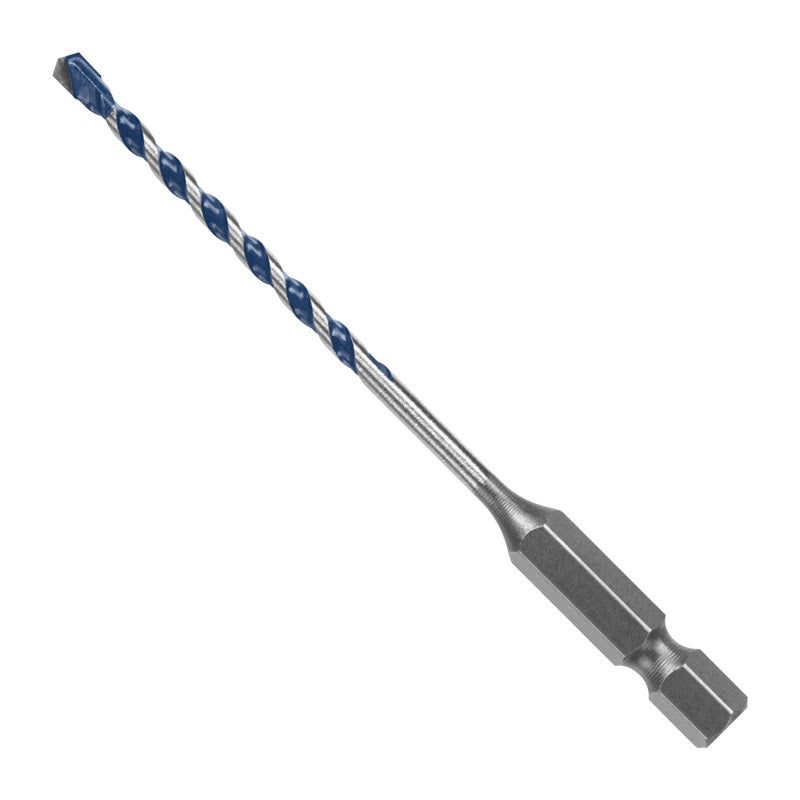 Broca para rotomartillo Bosch BlueGranite Turbo de punta de carburo de 1/8 pulg. x 3 pulg. de largo, vástago hexagonal, 1 pza.