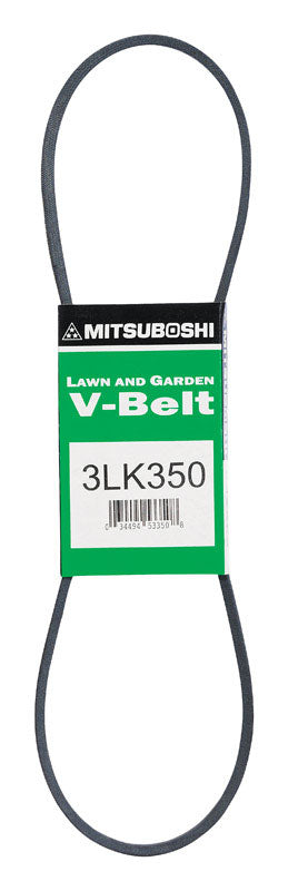 Correa trapezoidal estándar Mitsuboshi Super KB de 0,38 pulg. de ancho × 35 pulg. de largo para sopladores de nieve