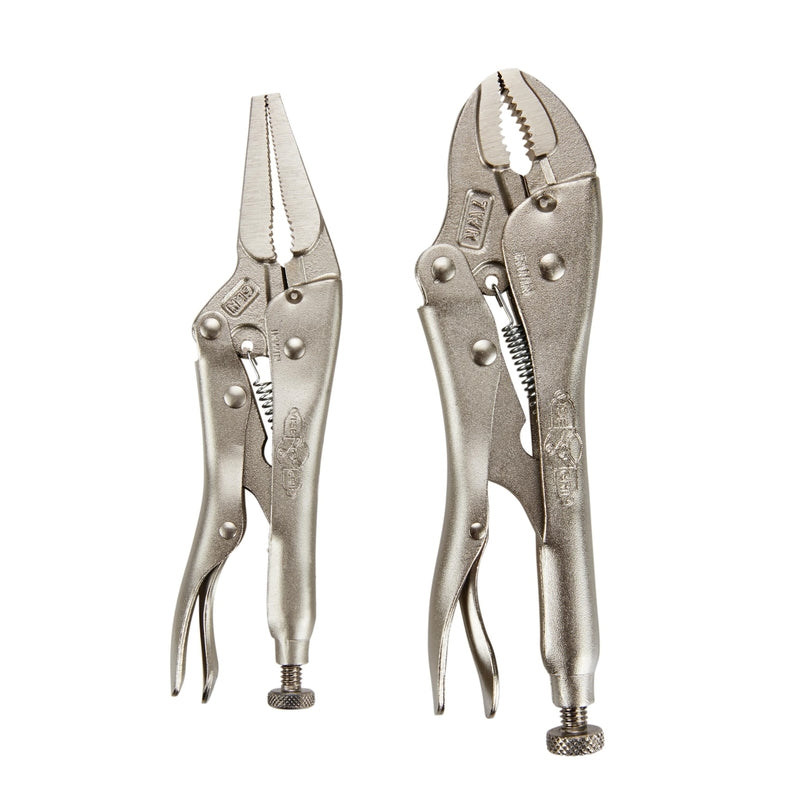 Juego de pinzas autoblocantes de acero aleado Irwin Vise-Grip de 6 y 7 pulg.